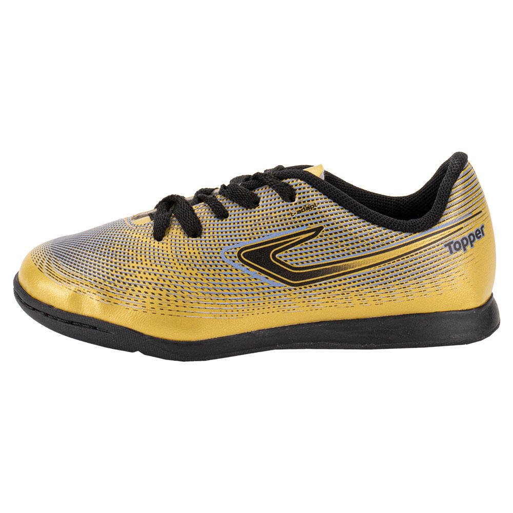 CHUTEIRA INFANTIL SLICK VI FUTSAL TOPPER TP05810  Dourado 2