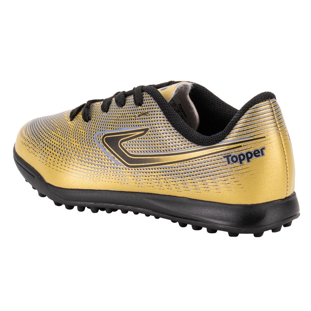 CHUTEIRA INFANTIL SLICK VI SOCIETY TOPPER TP05820 Dourado 3