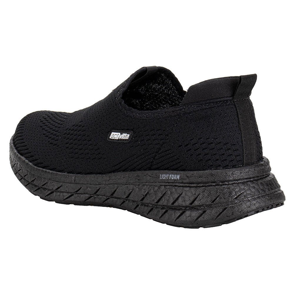 TÊNIS MASCULINO SLIP ON ACTVITTA 4931103 Preto 3