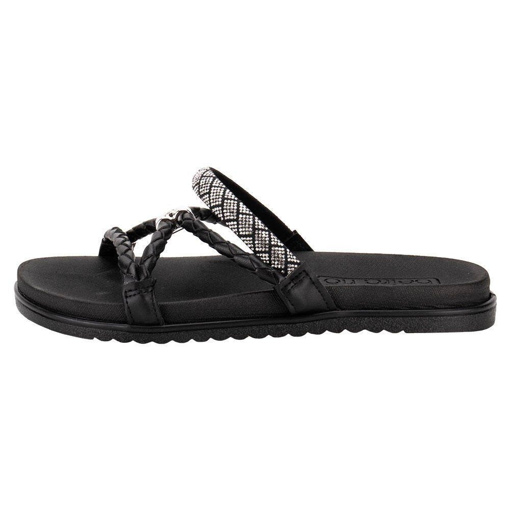 TAMANCO FEMININO FLAT BEIRA RIO 8529102  Preto 2