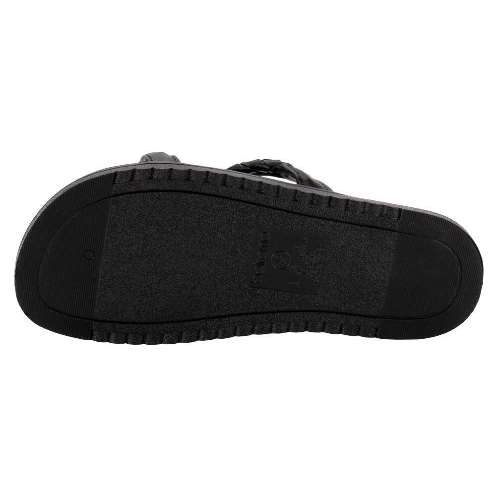 TAMANCO FEMININO FLAT BEIRA RIO 8529102  Preto 4