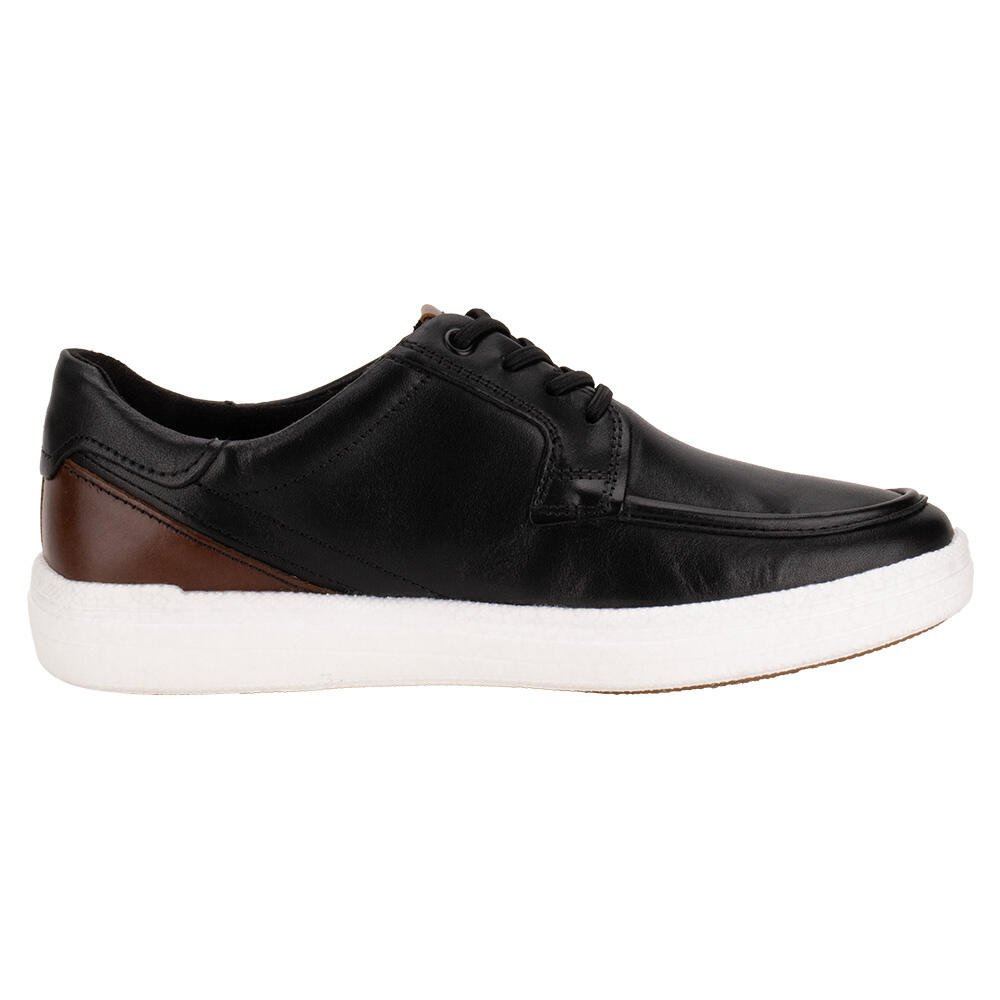 SAPATÊNIS MASCULINO STRERCH DARK PEGADA 112002  Preto/Café 4