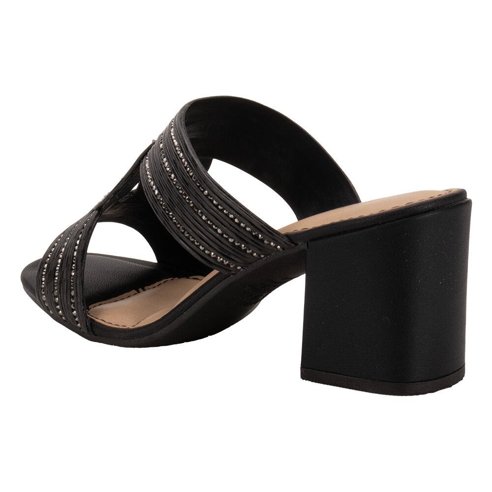 TAMANCO FEMININO SALTO GROSSO DAKOTA Y6542  Preto 3