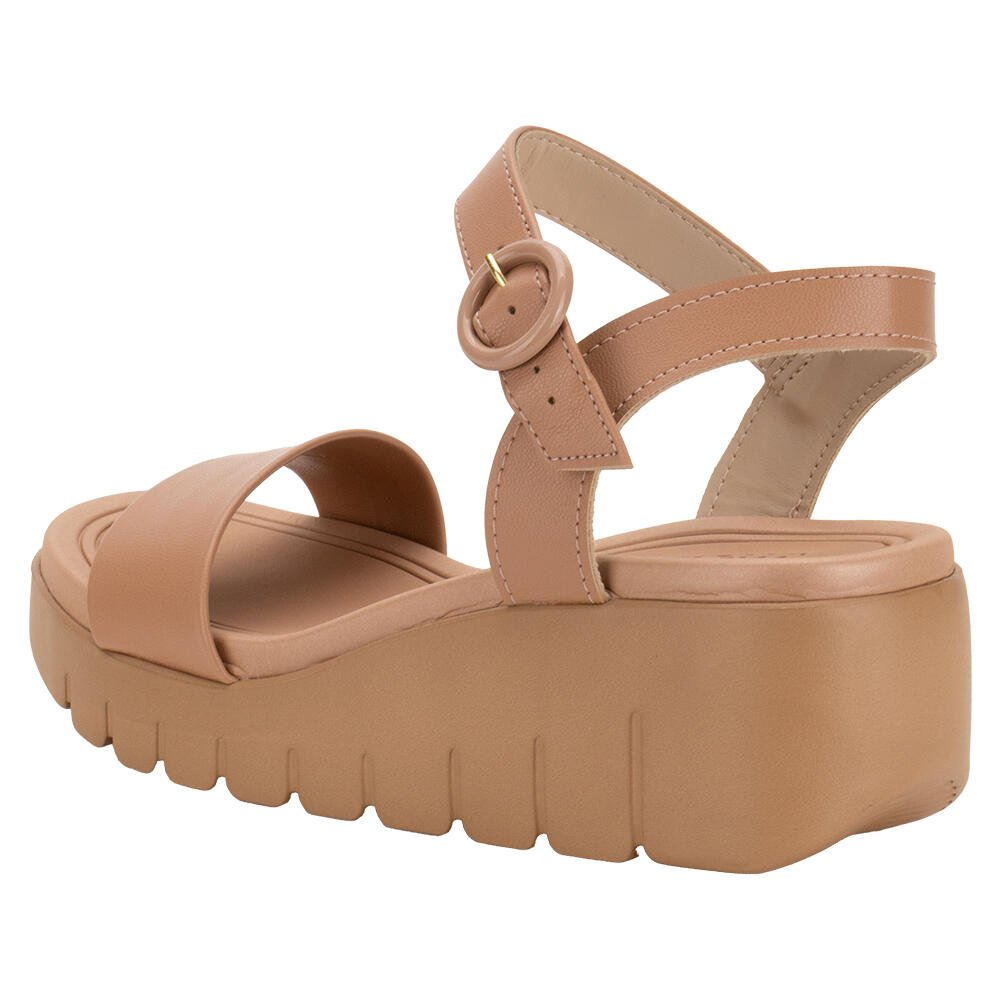 SANDÁLIA FEMININA ANABELA MOLECA 5536100 Salmão 3