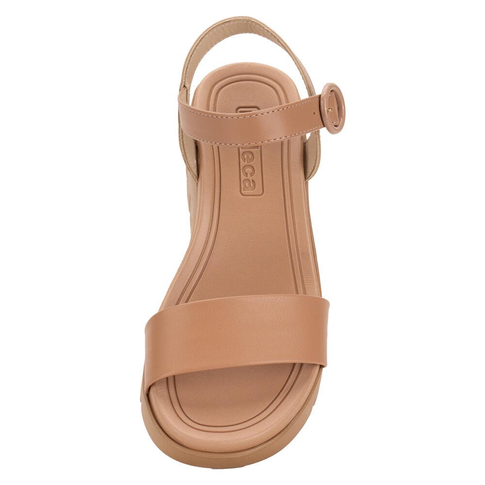 SANDÁLIA FEMININA ANABELA MOLECA 5536100 Salmão 5