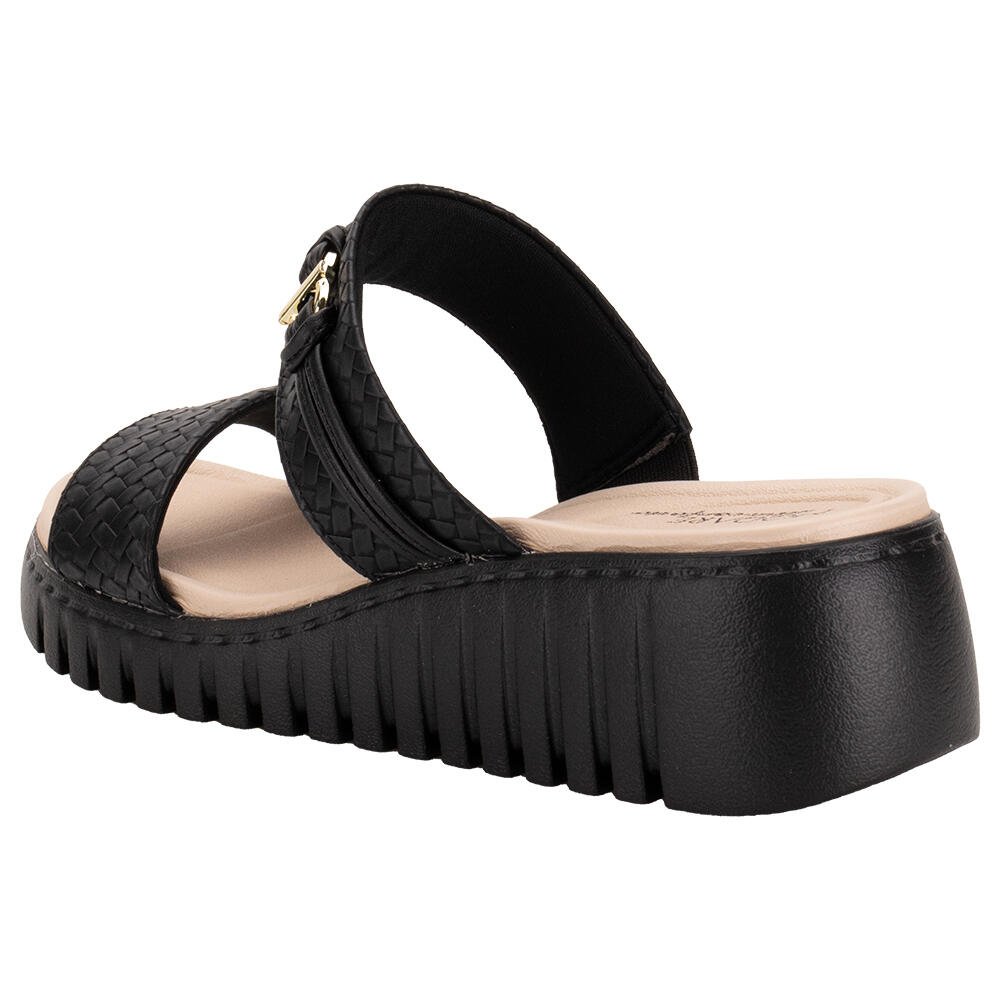 TAMANCO FEMININO ANABELA MODARE 7197105  Preto 3