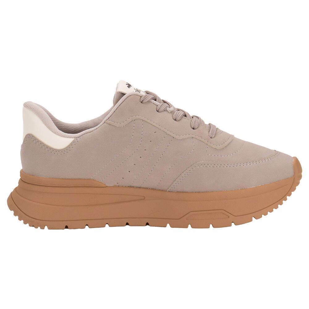 TÊNIS FEMININO JOGGING DAKOTA D0142  Taupe 4