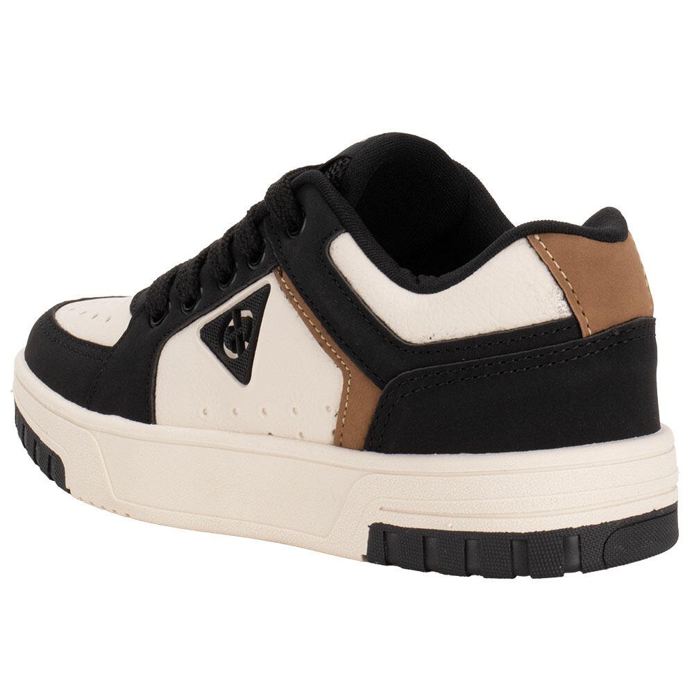 TÊNIS INFANTIL VOLT 2 OLLIE 401  Bege/Preto 3