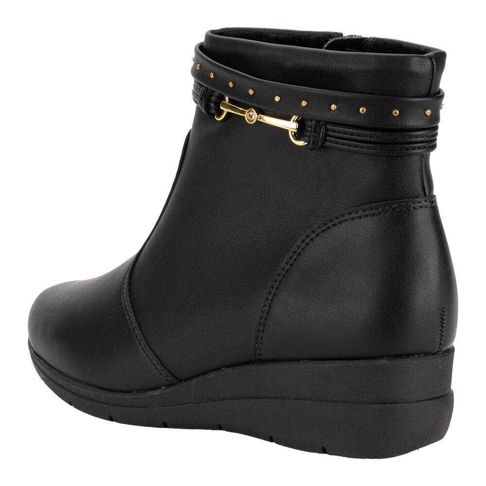BOTA FEMININA CANO BAIXO MODARE 7085103  Preto 3