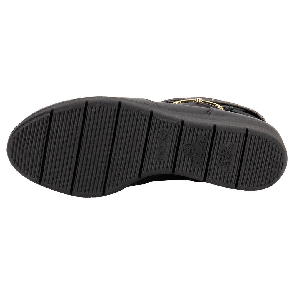 BOTA FEMININA CANO BAIXO MODARE 7085103  Preto 5