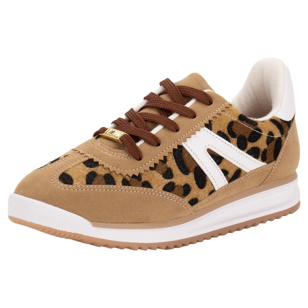 TÊNIS FEMININO CASUAL VIZZANO 1450102  Onça 1