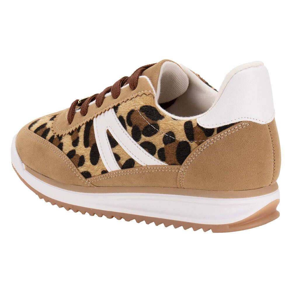 TÊNIS FEMININO CASUAL VIZZANO 1450102  Onça 3