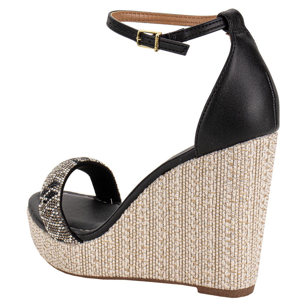 SANDÁLIA FEMININA ANABELA VIZZANO 62832115 Preto 3