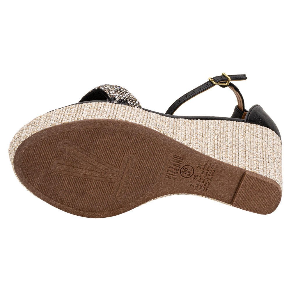 SANDÁLIA FEMININA ANABELA VIZZANO 62832115 Preto 4