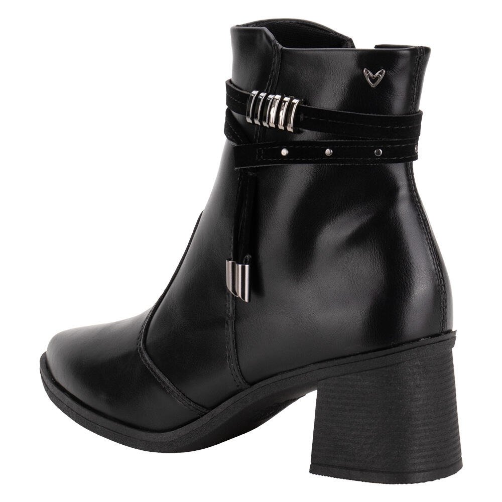 BOTA FEMININA CANO BAIXO MISSISSIPI ME312  Preto 3