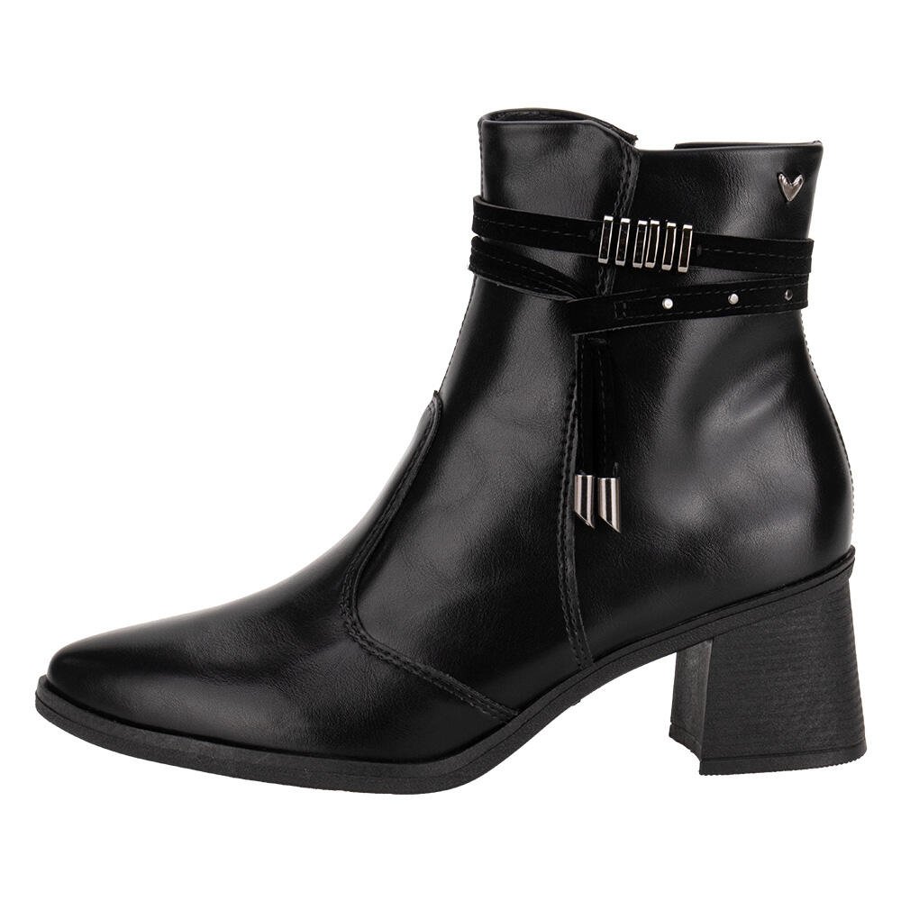 BOTA FEMININA CANO BAIXO MISSISSIPI ME312  Preto 2