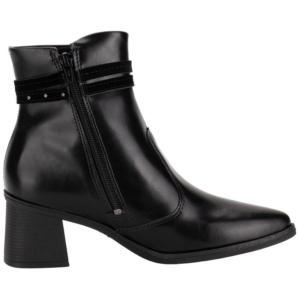 BOTA FEMININA CANO BAIXO MISSISSIPI ME312  Preto 4