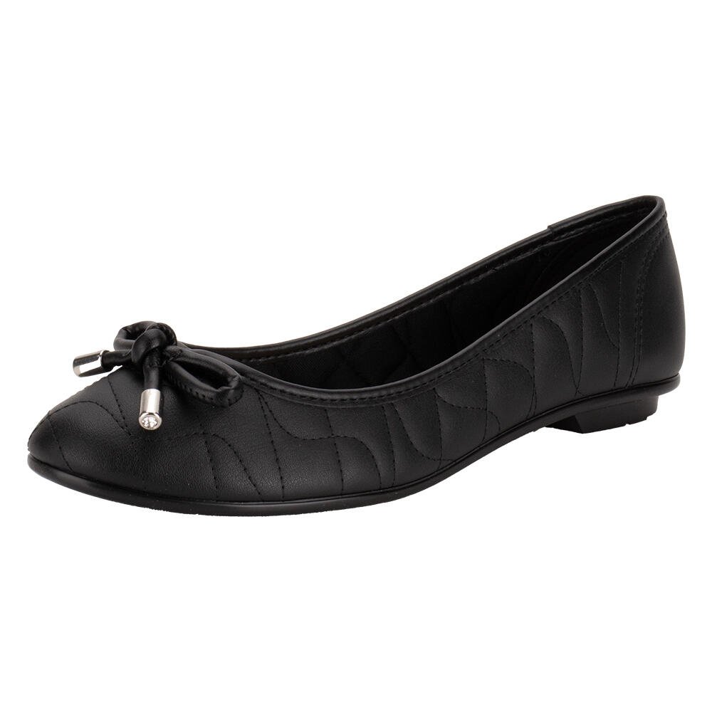 SAPATILHA FEMININA FLAT MOLECA 50271482 Preto 1