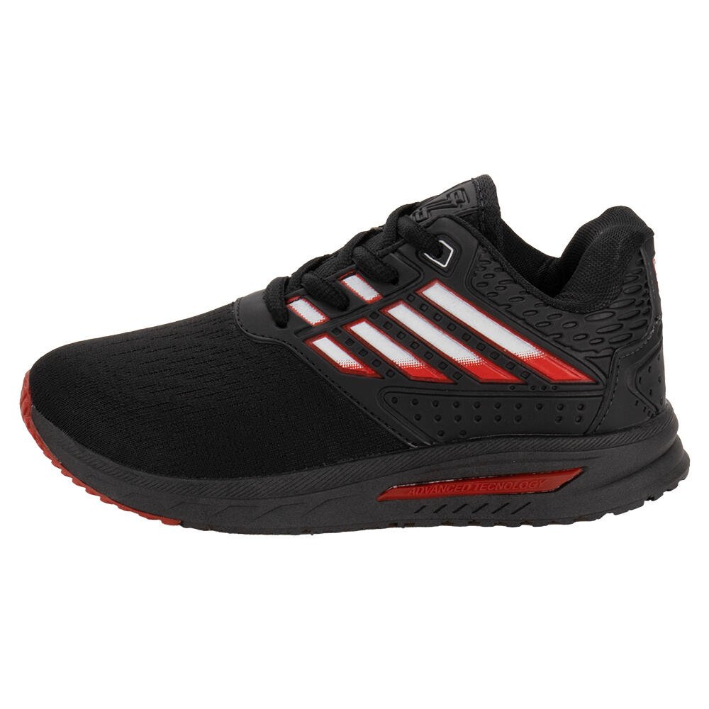 TÊNIS INFANTIL ZEUZ 99RX  Preto/Vermelho 2