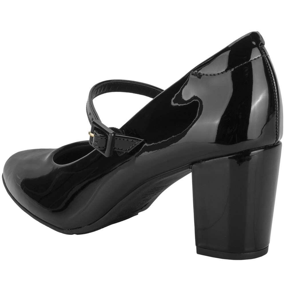 SAPATO FEMININO SALTO GROSSO MODARE 7377118  Preto 3