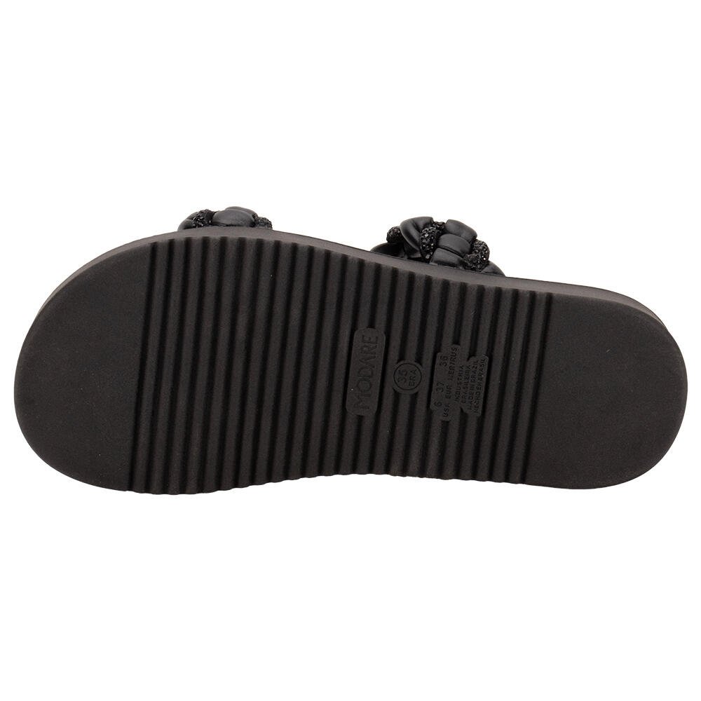 TAMANCO FEMININO FLAT MODARE 7178118  Preto 4