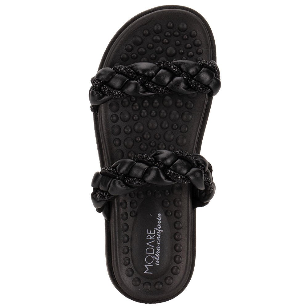 TAMANCO FEMININO FLAT MODARE 7178118  Preto 5