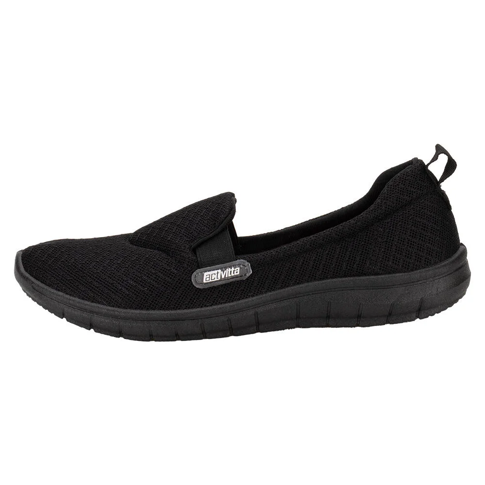 TÊNIS FEMININO SLIP ON ACTVITTA 4828120  Preto 2