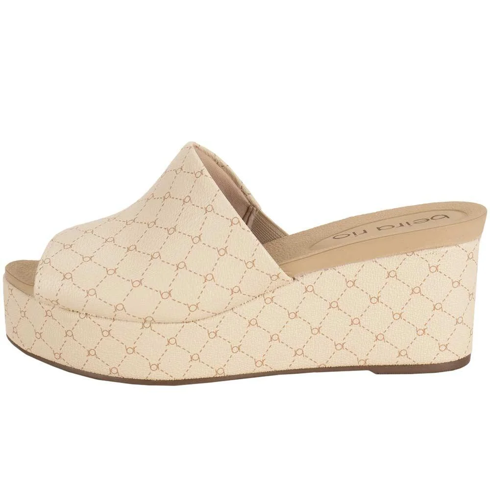 TAMANCO FEMININO ANABELA BEIRA RIO 8407100  Bege 2