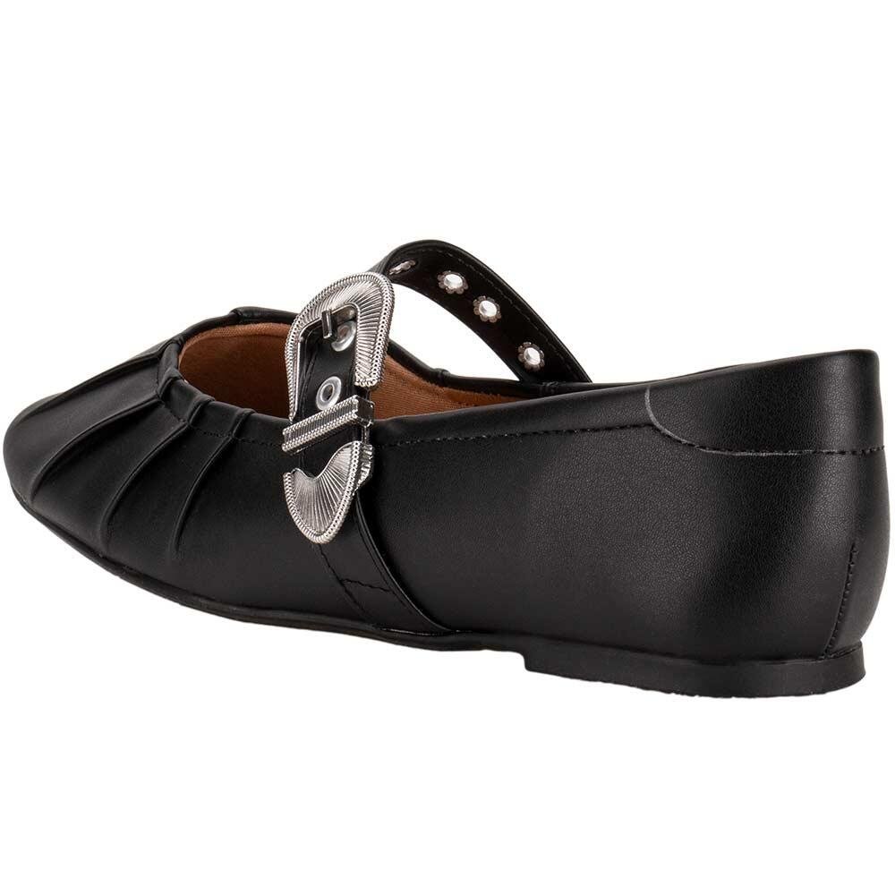 SAPATILHA FEMININA FLAT VIZZANO 1443104  Preto 3
