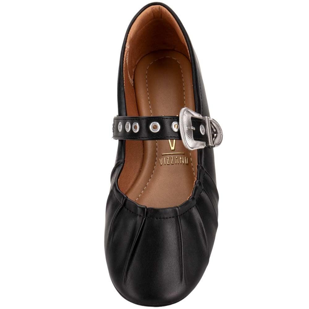 SAPATILHA FEMININA FLAT VIZZANO 1443104  Preto 5