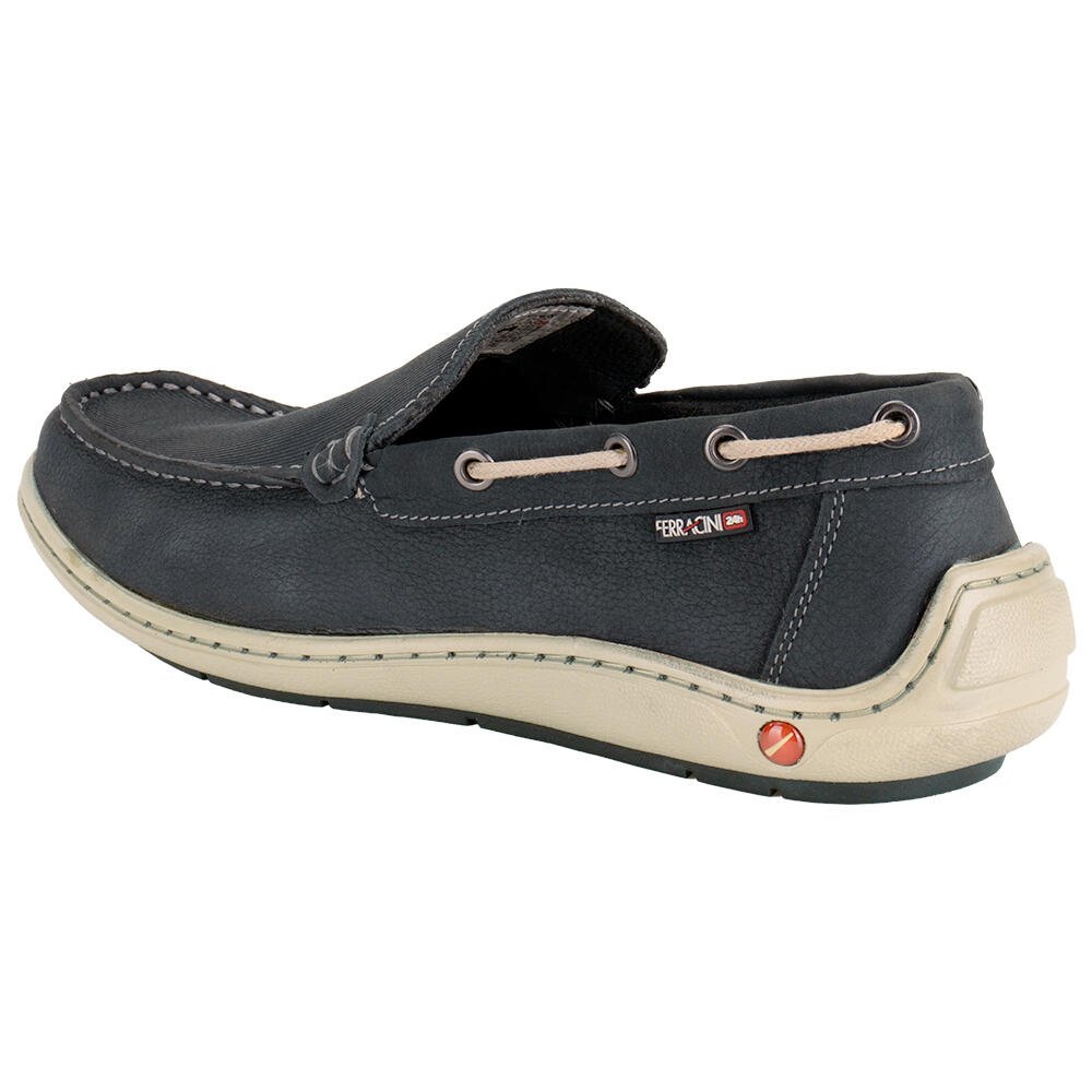 MOCASSIM MASCULINO WALK FERRACINI 4881 Azul 4
