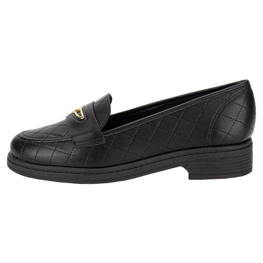 MOCASSIM FEMININO BEIRA RIO 4312103  Preto 2