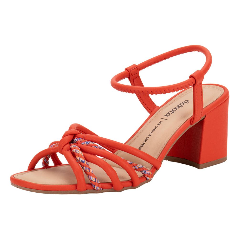 SANDÁLIA FEMININA SALTO GROSSO DAKOTA Y7461  Vermelho 1