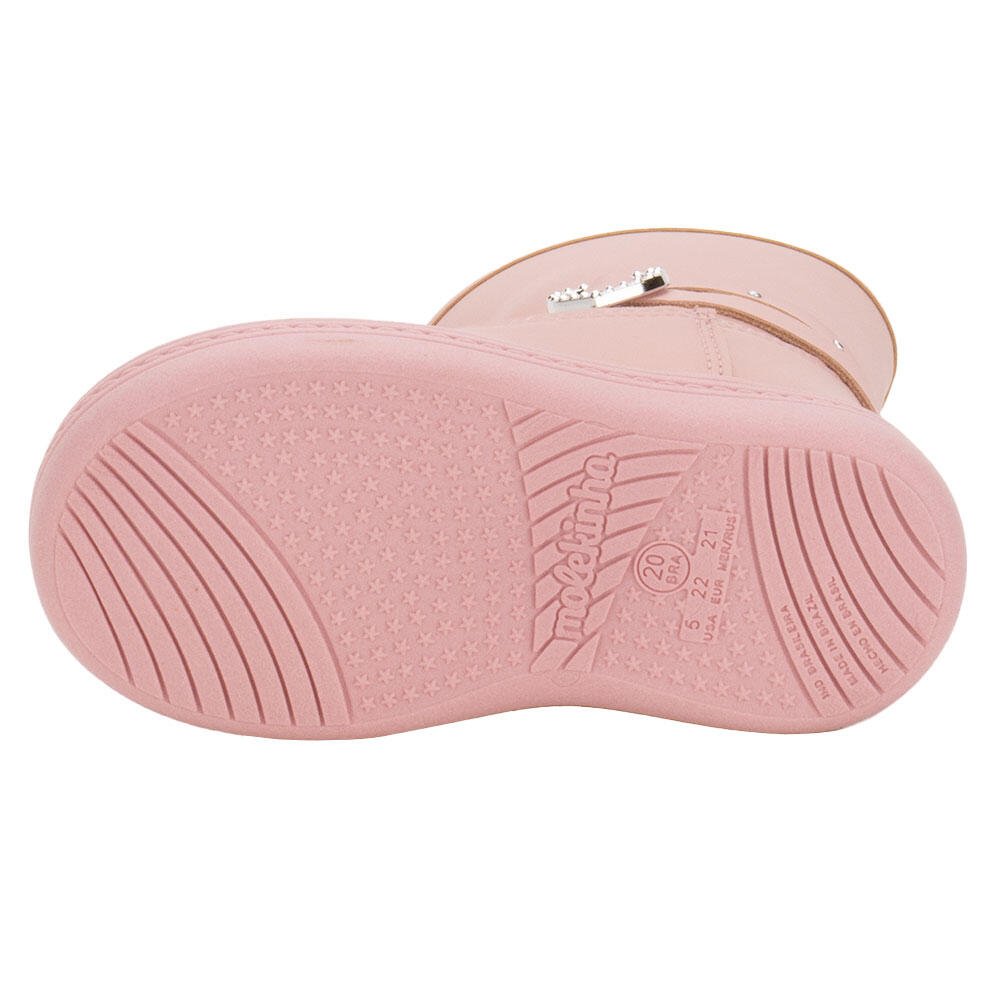 BOTA INFANTIL BABY MOLEKINHA 2127219  Rosa 5