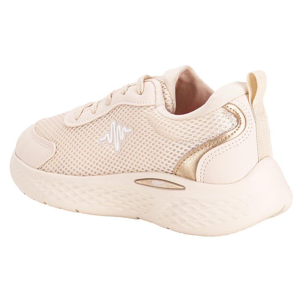 TÊNIS FEMININO ACTVITTA 4845103  Bege 3