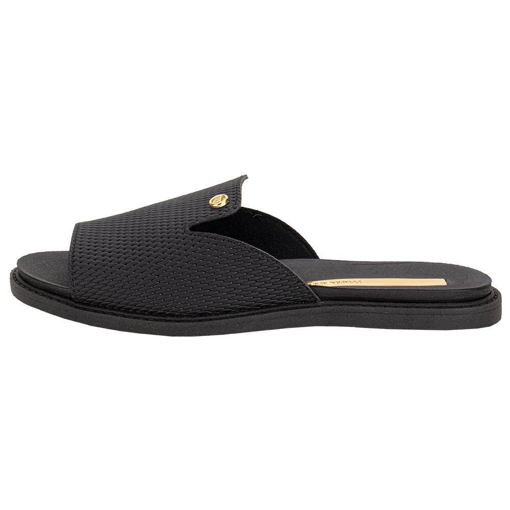 TAMANCO FEMININO FLAT MOLECA 5443202  Preto 2