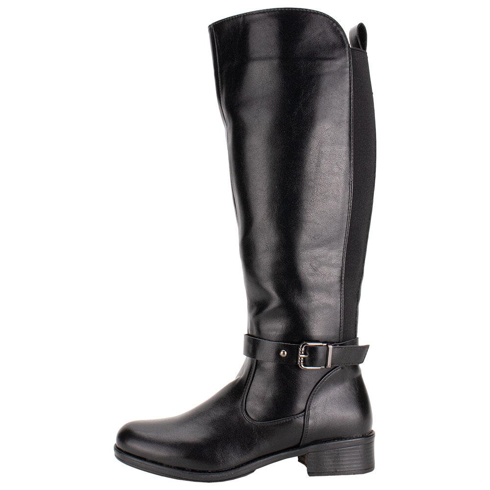 BOTA FEMININA CANO ALTO MOONCITY 72372  Preto 2