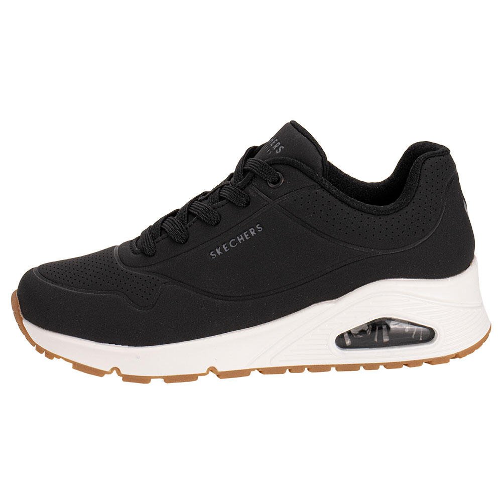 TÊNIS FEMININO UNO STAND ON AIR SKECHERS 73690  Preto 2