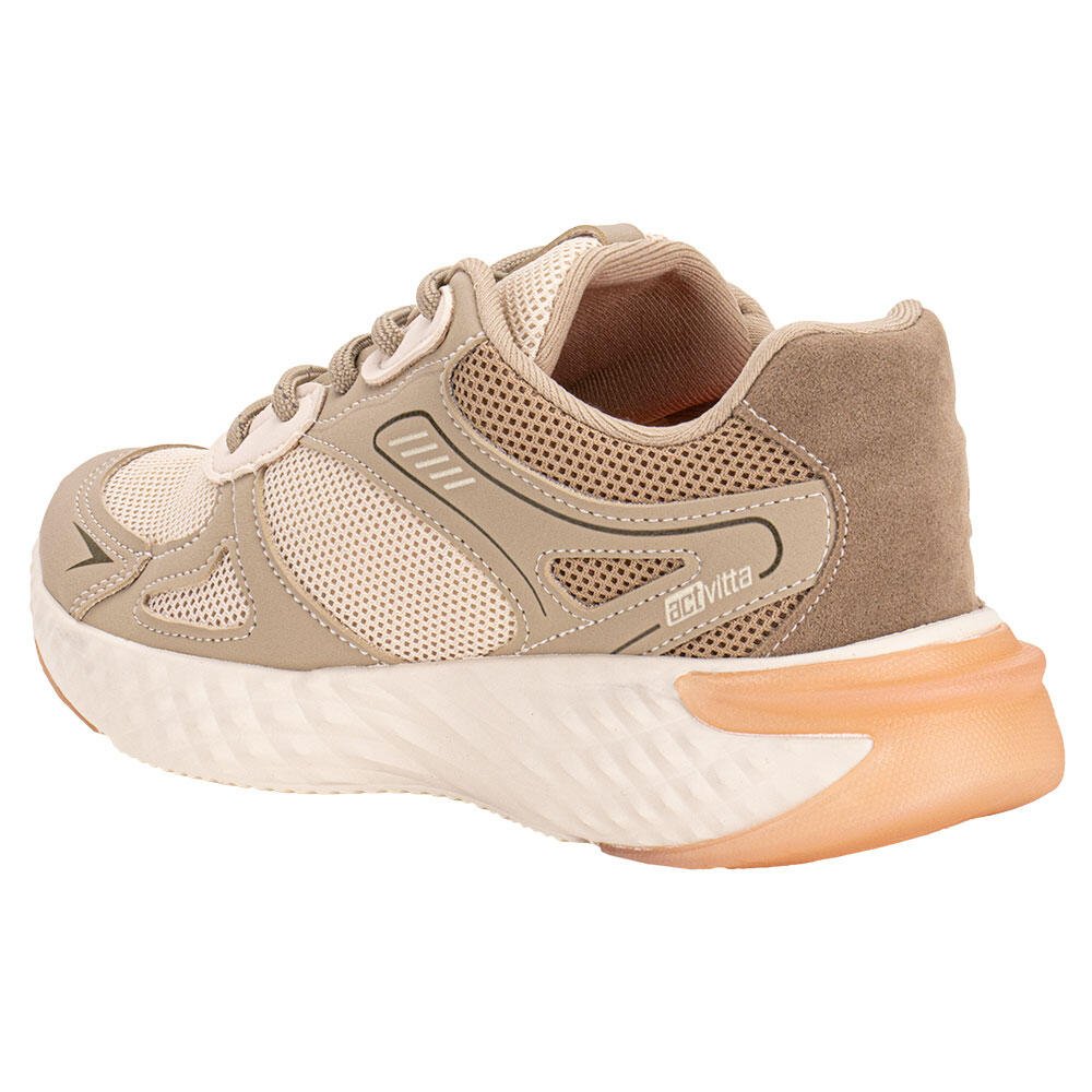 TÊNIS FEMININO ACTVITTA 4836110 Bege 3