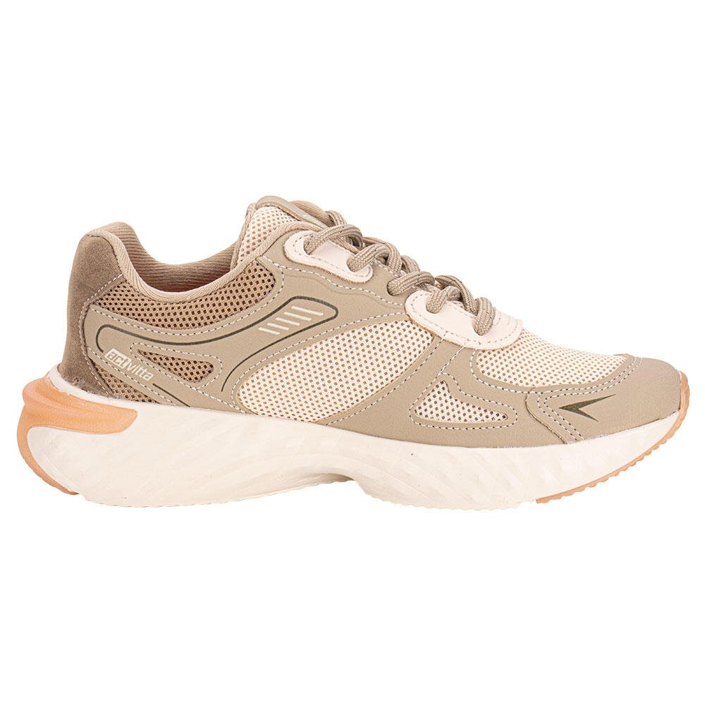 TÊNIS FEMININO ACTVITTA 4836110 Bege 5