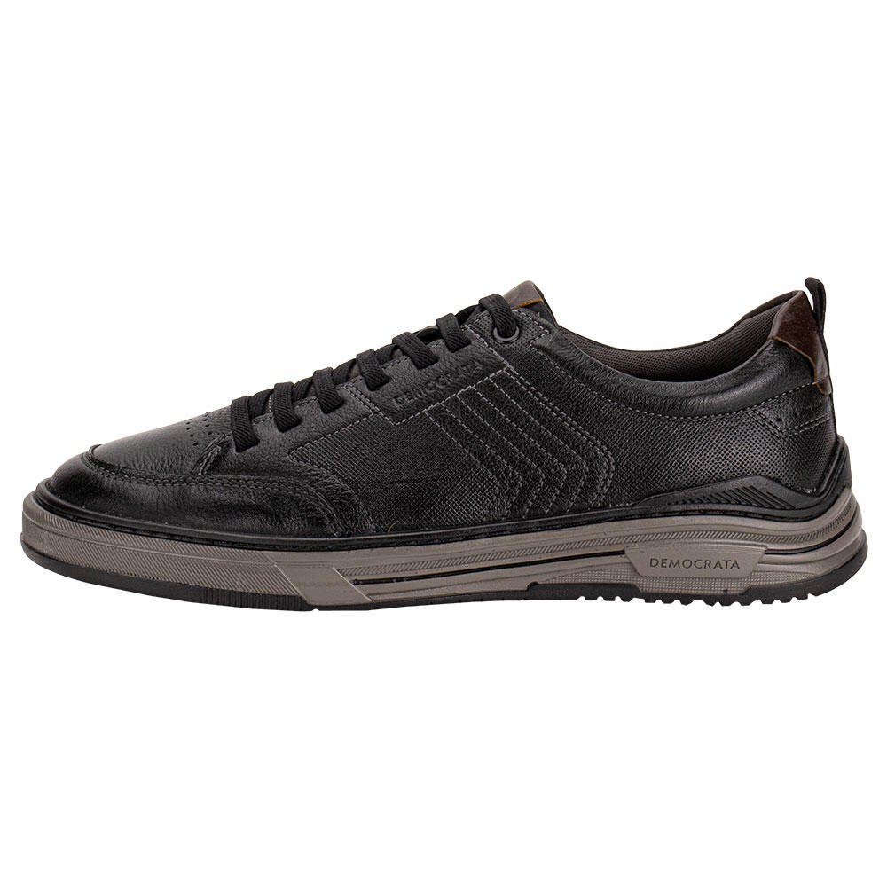 SAPATÊNIS MASCULINO DYLAN DEMOCRATA 640101 Preto 2