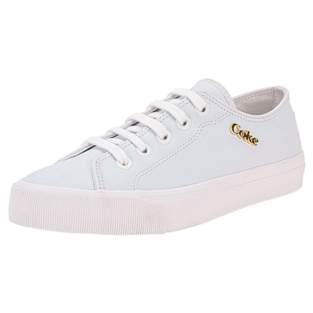 TÊNIS FEMININO SANDY TOWN COCA-COLA CC2466  Branco 5