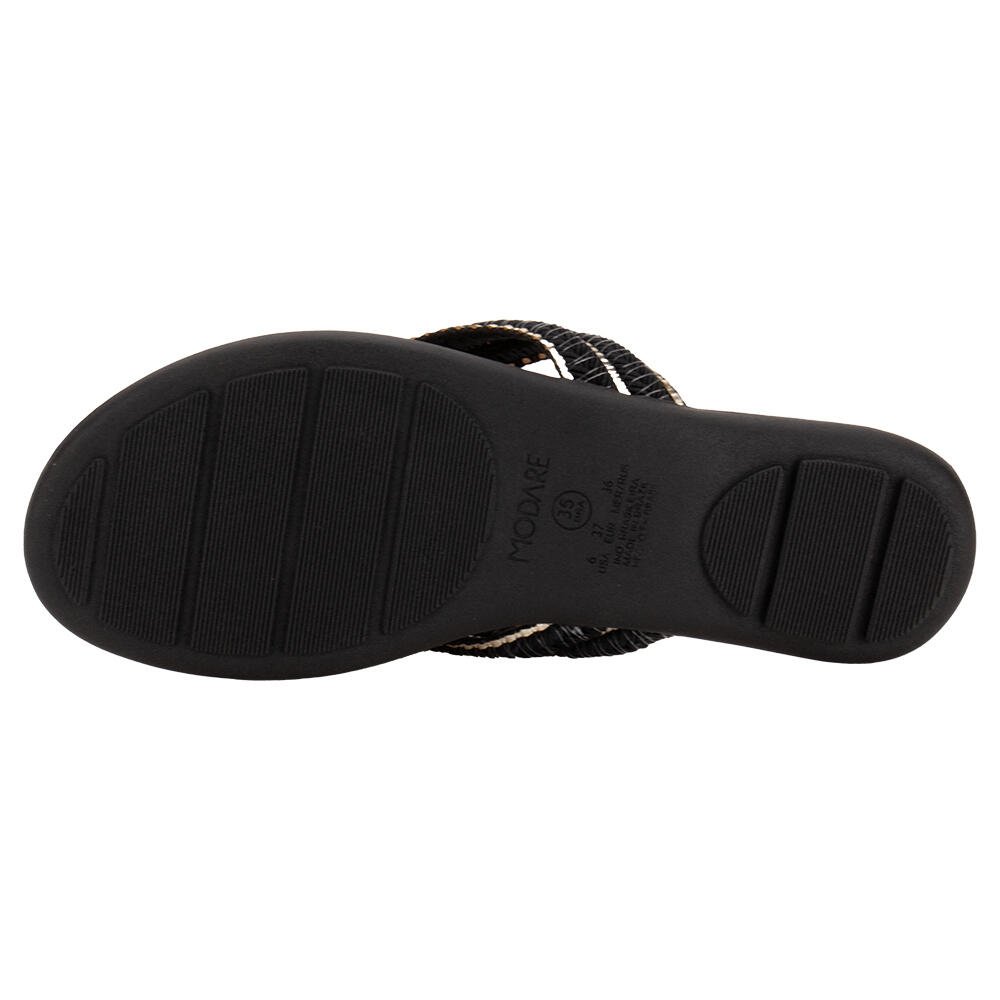 TAMANCO FEMININO FLAT MODARE 7163131 Preto 4