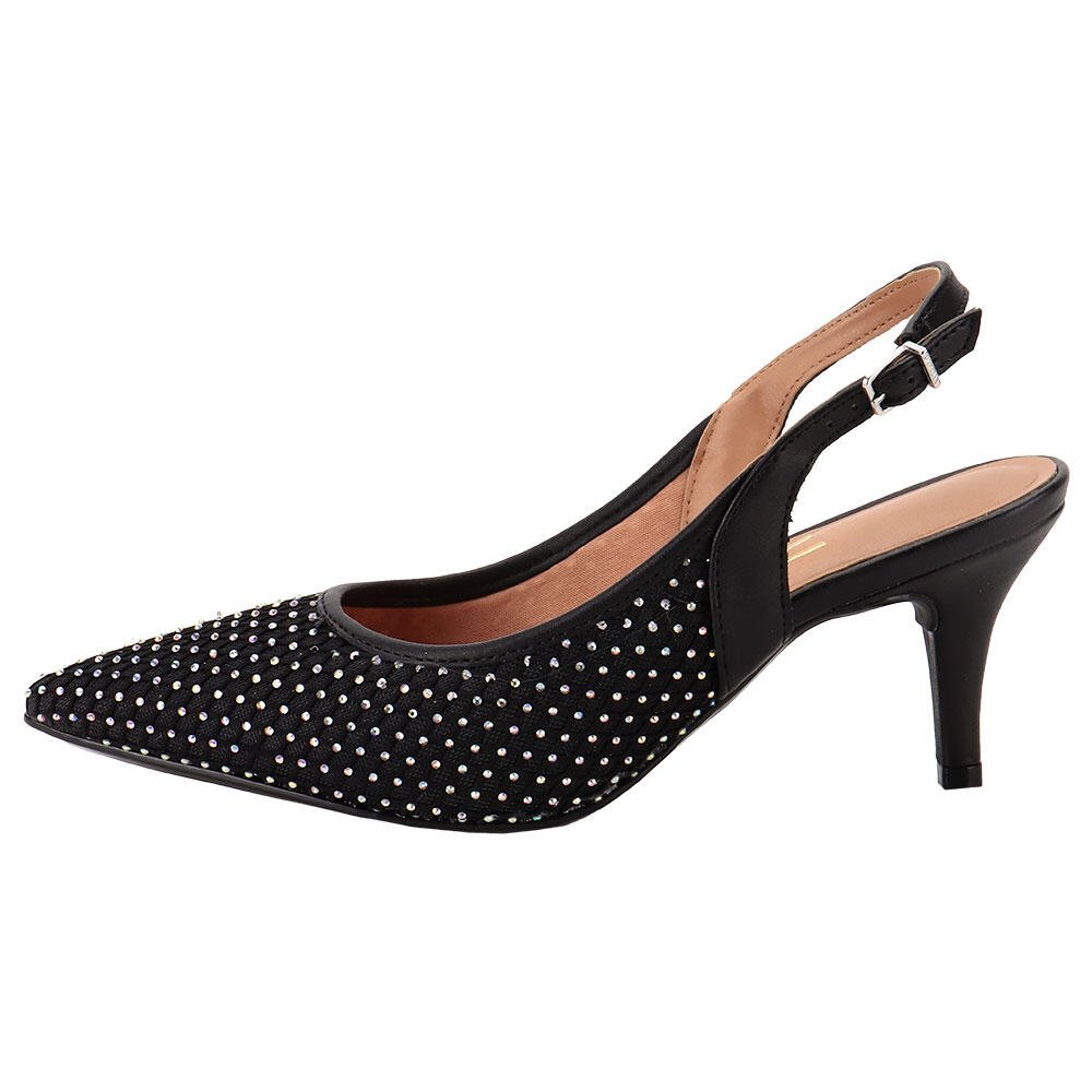 SAPATO FEMININO SALTO FINO VIZZANO 11851129  Preto 2