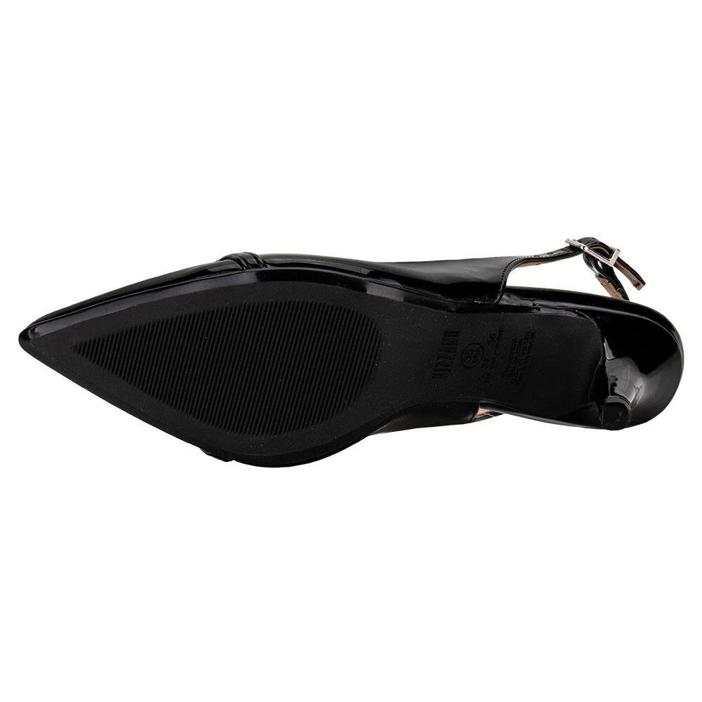 SAPATO FEMININO SALTO FINO VIZZANO 11851131  Preto 3