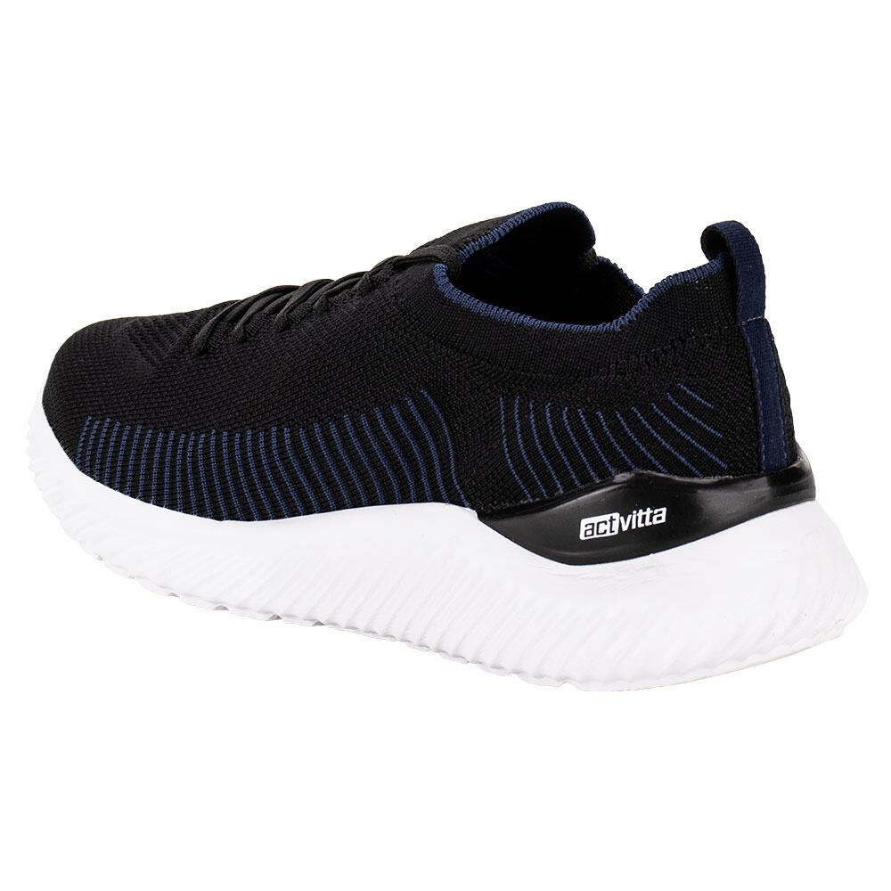 TÊNIS MASCULINO ACTVITTA 4901236  Preto/Azul 3