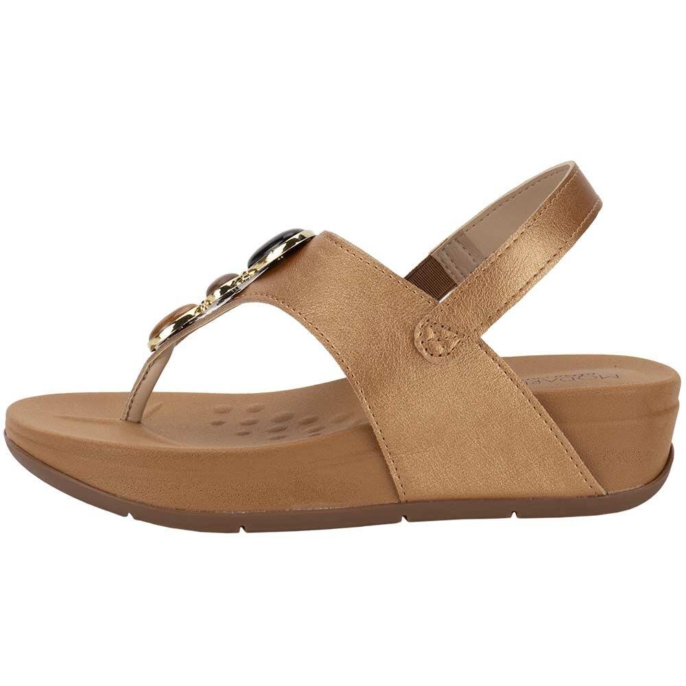 SANDÁLIA FEMININA ANABELA MODARE 7207102 Bronze 2
