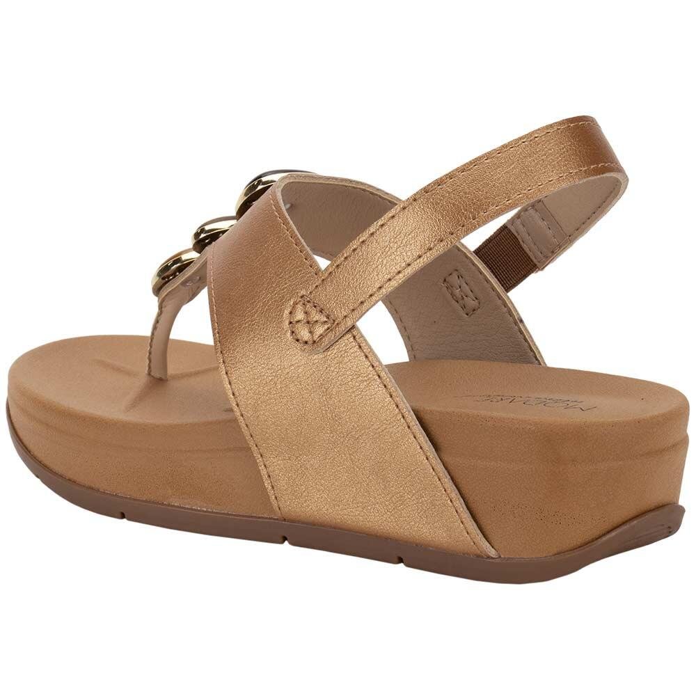 SANDÁLIA FEMININA ANABELA MODARE 7207102 Bronze 3