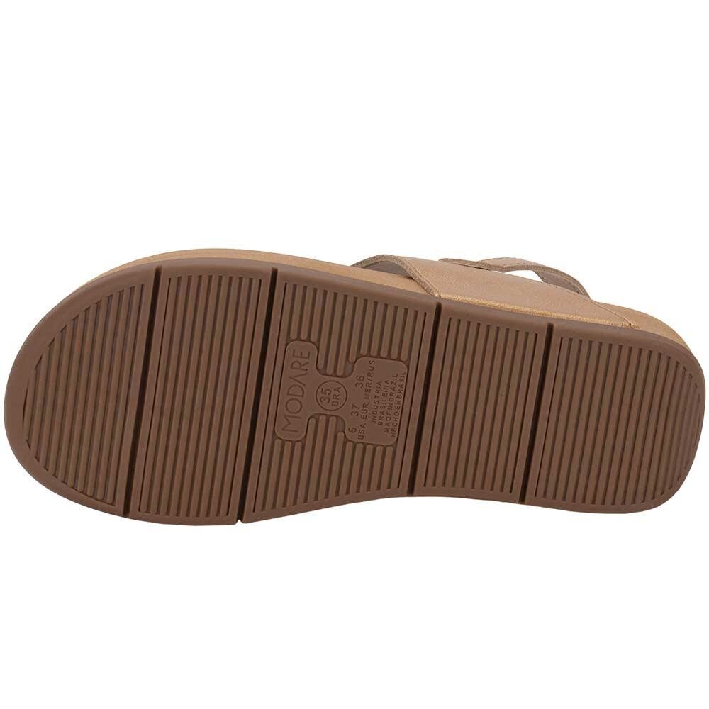 SANDÁLIA FEMININA ANABELA MODARE 7207102 Bronze 4