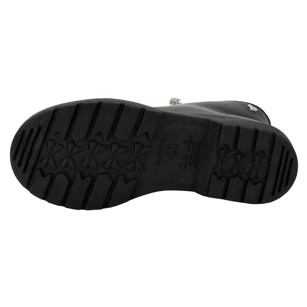 BOTA INFANTIL COTURNO MOLEKINHA 2164136  Preto/Cinza 4